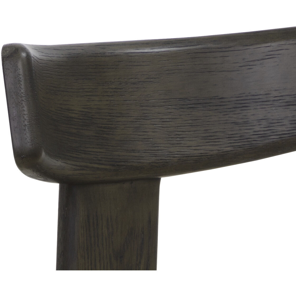 Horton Dark Brown / Sahara Sand Leather Dining Chair, Set Of 2